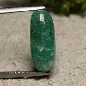 Amazonite Bleu vert naturelle Coupe ovale, 4.03 ct, Opaque