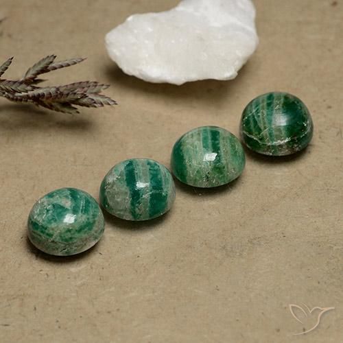8.64ctw Naturel Vert frais Amazonite, Tour, Opaque