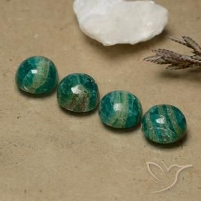 Shop natural 8.97ct Vert moyen Amazonite gems, Tour, from Madagascar at GemSelect. In stock, global shipping!