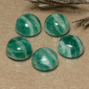 Achetez naturel 7.13ct Vert frais Amazonite gems, Coupe roude, En provenance Madagascar chez GemSelect. En stock, livraison internationale!