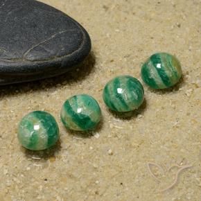 Shop natural 5.75ct Vert moyen-foncé Amazonite gems, Tour, from Madagascar at GemSelect. In stock, global shipping!