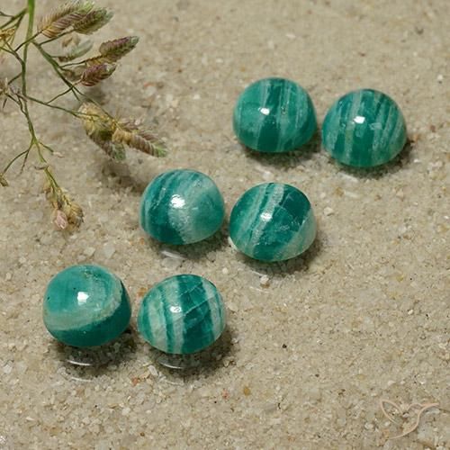 Shop natural 8.38ct Vert frais Amazonite gems, Tour, from Madagascar at GemSelect. In stock, global shipping!