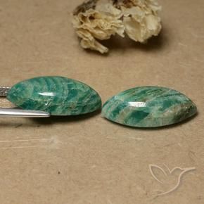 Shop natural 17.21ct Vert frais Amazonite gems, Marquise, from Madagascar at GemSelect. In stock, global shipping!