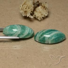 Shop natural 18.43ct Vert frais Amazonite gems, Marquise, from Madagascar at GemSelect. In stock, global shipping!