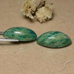 Shop natural 17.92ct Vert moyen-foncé Amazonite gems, Marquise, from Madagascar at GemSelect. In stock, global shipping!