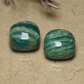 Shop natural 11.18ct Vert pin Amazonite gems, Coussin, from Madagascar at GemSelect. In stock, global shipping!