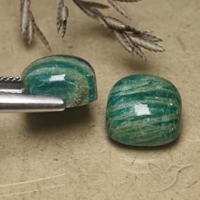 Shop natural 11.18ct Vert pin Amazonite gems, Coussin, from Madagascar at GemSelect. In stock, global shipping!