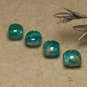Achetez naturel 2.57ct Bleu vert Amazonite gems, Coupe coussin, En provenance Madagascar chez GemSelect. En stock, livraison internationale!