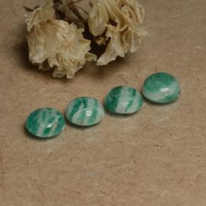 Achetez naturel 2,71ct bleu-vert amazonite gems, coupe roude, en provenance madagascar chez gemselect. en stock, livraison internationale!