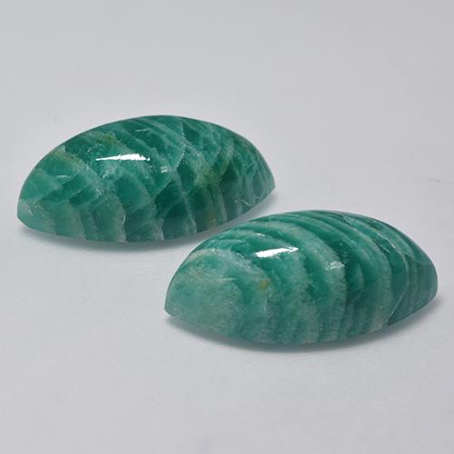 Achetez naturel 15.63ct Vert moyen Amazonite gems, Marquise, En provenance Madagascar chez GemSelect. En stock, livraison internationale!