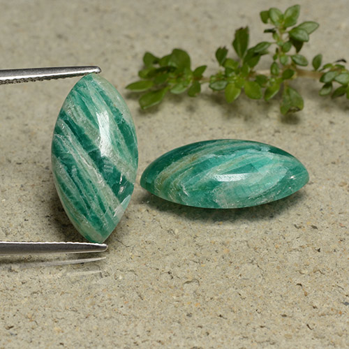 Achetez naturel 13,09ct vert pin amazonite gems, marquise, en provenance madagascar chez gemselect. en stock, livraison internationale!