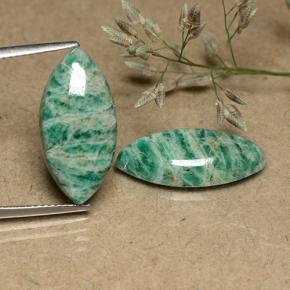 Achetez naturel 12,69ct vert frais amazonite gems, marquise, en provenance madagascar chez gemselect. en stock, livraison internationale!
