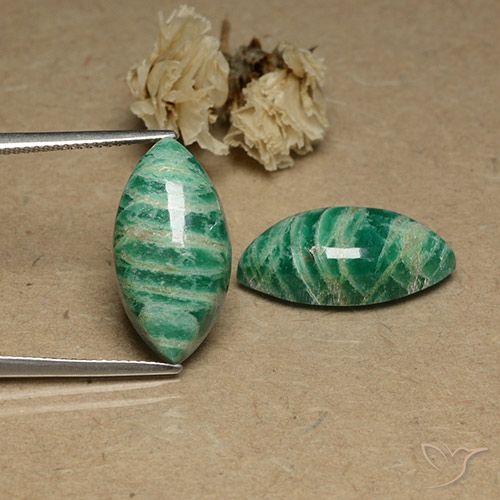 Shop natural 18.56ct Vert moyen Amazonite gems, Marquise, from Madagascar at GemSelect. In stock, global shipping!