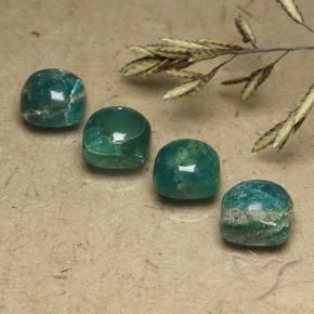 Shop natural 7.62ct Vert frais Amazonite gems, Coussin, from Madagascar at GemSelect. In stock, global shipping!