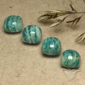 Shop natural 8.14ct Vert pin Amazonite gems, Coussin, from Madagascar at GemSelect. In stock, global shipping!