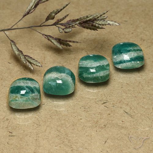 Shop natural 7.03ct Vert pin Amazonite gems, Coussin, from Madagascar at GemSelect. In stock, global shipping!