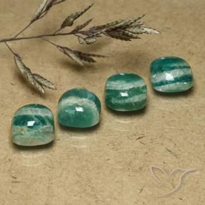 Shop natural 7.03ct Vert pin Amazonite gems, Coussin, from Madagascar at GemSelect. In stock, global shipping!