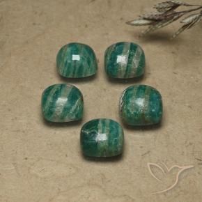 Shop natural 9.24ct Vert pin Amazonite gems, Coussin, from Madagascar at GemSelect. In stock, global shipping!