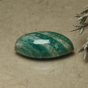Amazonite Vert frais naturelle Marquise, 8.86 ct, Opaque