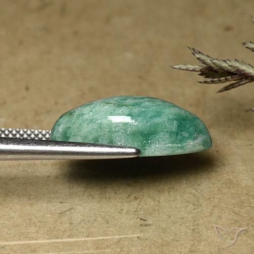 Amazonite Vert pin naturelle Marquise, 7.65 ct, Opaque