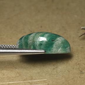 Amazonite Bleu vert naturelle Marquise, 8.18 ct, Opaque