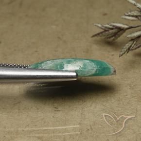 Amazonite Vert moyen naturelle Marquise, 6.00 ct, Opaque