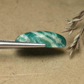 Amazonite Vert pin naturelle Marquise, 9.19 ct, Opaque