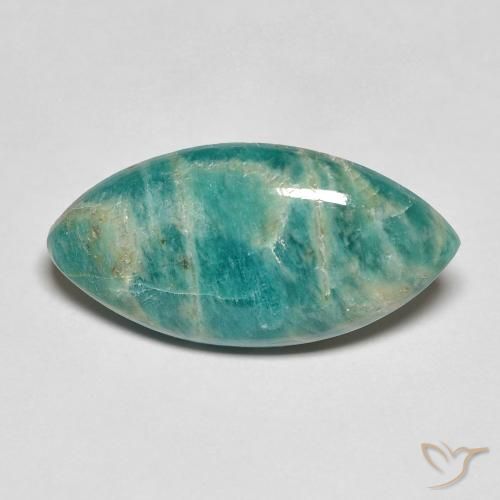 5.60ct Naturel Vert pin Amazonite, Marquise, Opaque