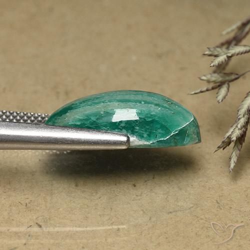 Amazonite Vert frais naturelle Marquise, 8.65 ct, Opaque