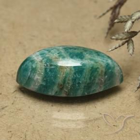 Amazonite Vert pin naturelle Marquise, 7.17 ct, Opaque