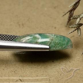 Amazonite Vert pin frais naturelle Marquise, 6.79 ct, Opaque