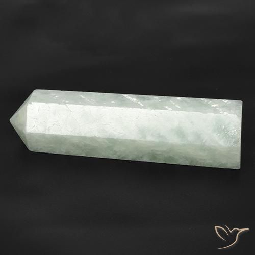 Amazonite Blanc verdâtre naturelle Fantaisie, 24.25 ct, Translucide