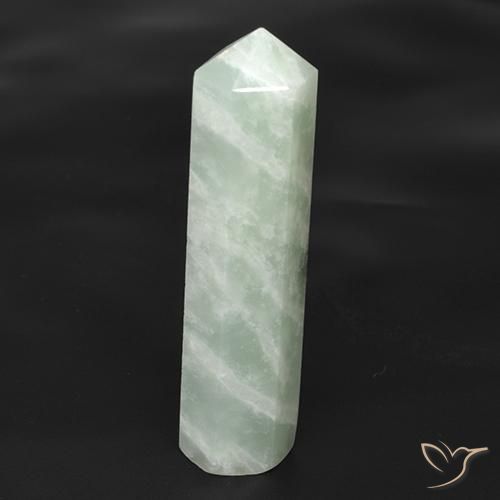 Amazonite Blanc verdâtre naturelle Fantaisie, 21.96 ct, Translucide