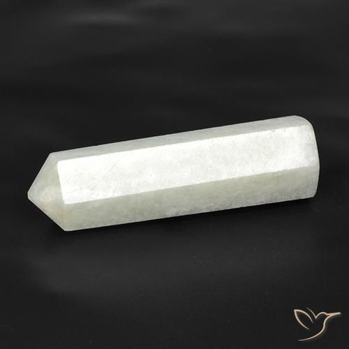 Amazonite Blanc vert léger naturelle Fantaisie, 22.77 ct, Translucide