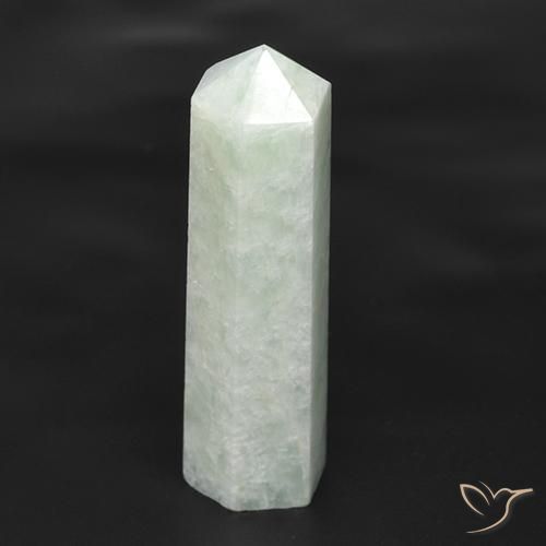 Amazonite Blanc verdâtre naturelle Fantaisie, 24.08 ct, Translucide
