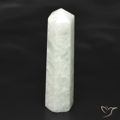 Amazonite Blanc verdâtre naturelle Fantaisie, 22.14 ct, Translucide