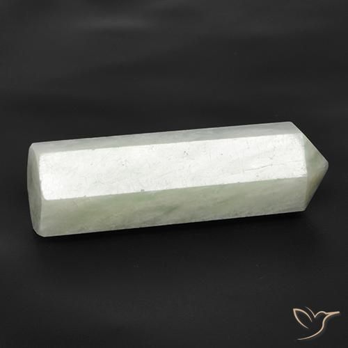 26.31ct Naturel Blanc verdâtre Amazonite, Fantaisie, Translucide