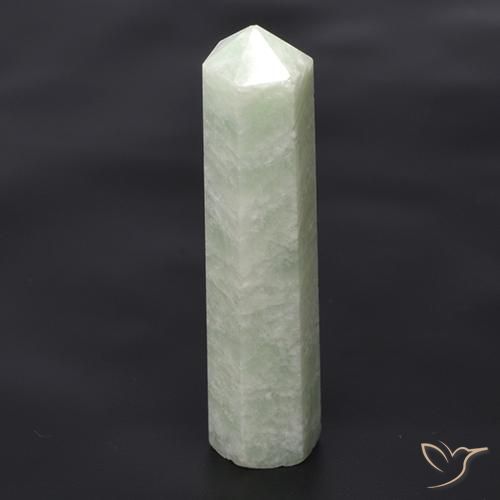 Amazonite Blanc verdâtre naturelle Fantaisie, 17.31 ct, Translucide