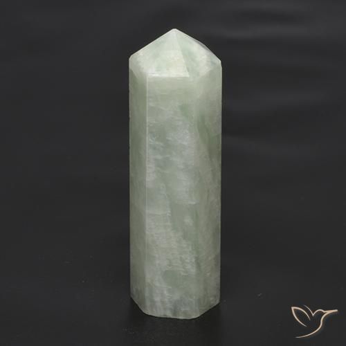 23.58ct Naturel Vert grisâtre Amazonite, Fantaisie, Translucide