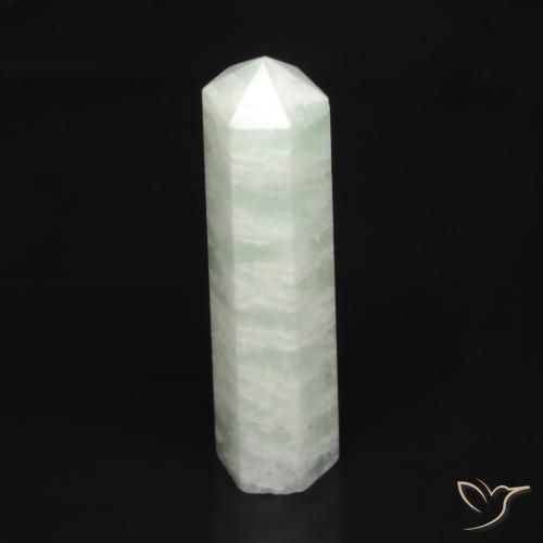 Amazonite Gris vert naturelle Fantaisie, 22.95 ct, Translucide