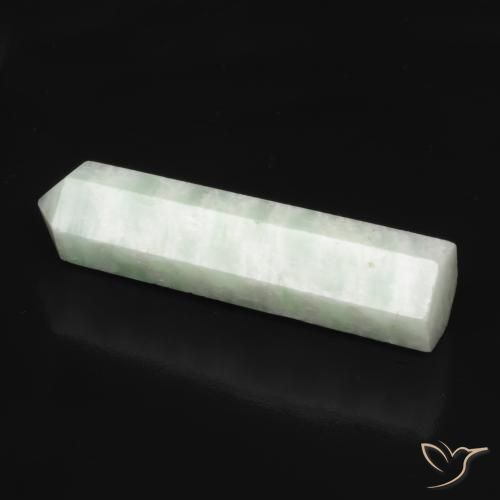 Amazonite Gris vert naturelle Fantaisie, 22.95 ct, Translucide