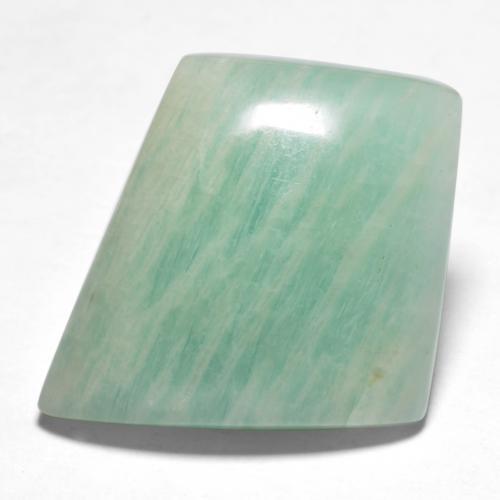 Amazonite Vert bleuté moyen naturelle Forme fantaisie, 18.07 ct, Translucide