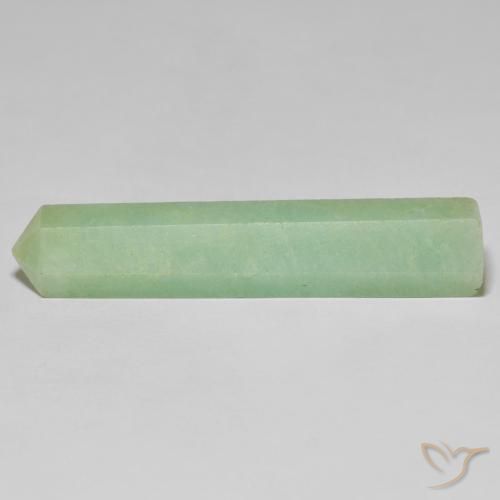 27.45ct Naturel Vert jaune léger Amazonite, Fantaisie, Opaque