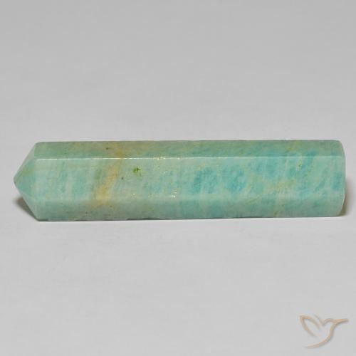 29.23ct Naturel Vert mousse léger Amazonite, Fantaisie, Opaque