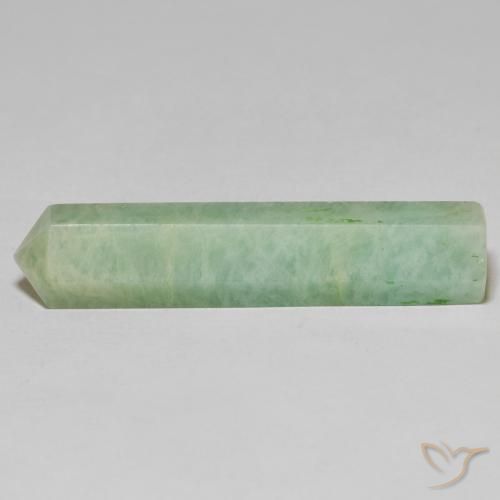 Amazonite Medium Light-Green naturelle Fantaisie, 24.91 ct, Opaque