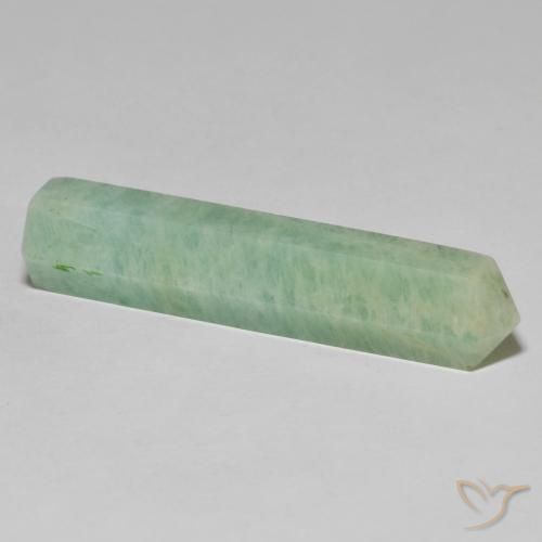 Amazonite Medium Light-Green naturelle Fantaisie, 24.91 ct, Opaque