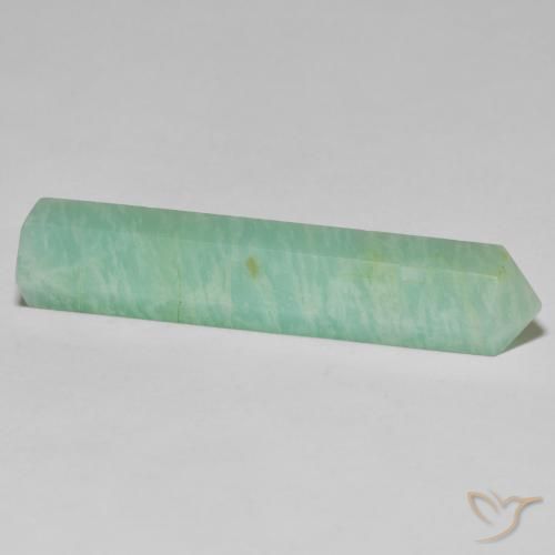Amazonite Vert mousse pâle naturelle Fantaisie, 23.35 ct, Opaque
