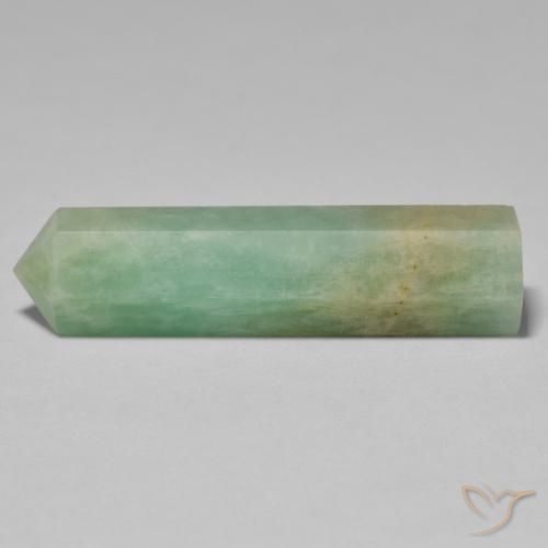 Amazonite Vert sauge léger naturelle Fantaisie, 33.66 ct, Opaque