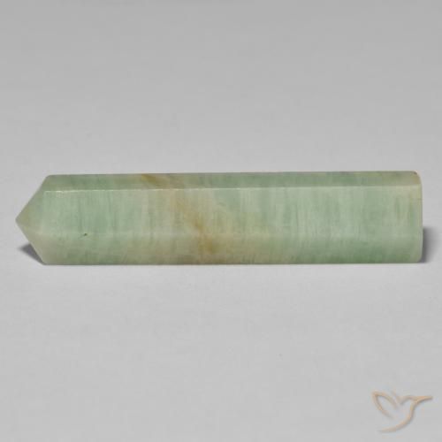 Amazonite Vert moyen naturelle Fantaisie, 27.47 ct, Opaque