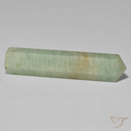 Amazonite Vert moyen naturelle Fantaisie, 27.47 ct, Opaque
